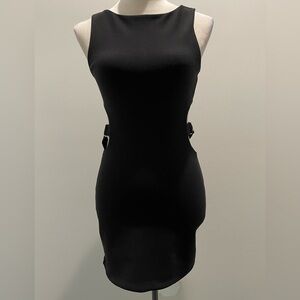 Zara Black Backless Dress